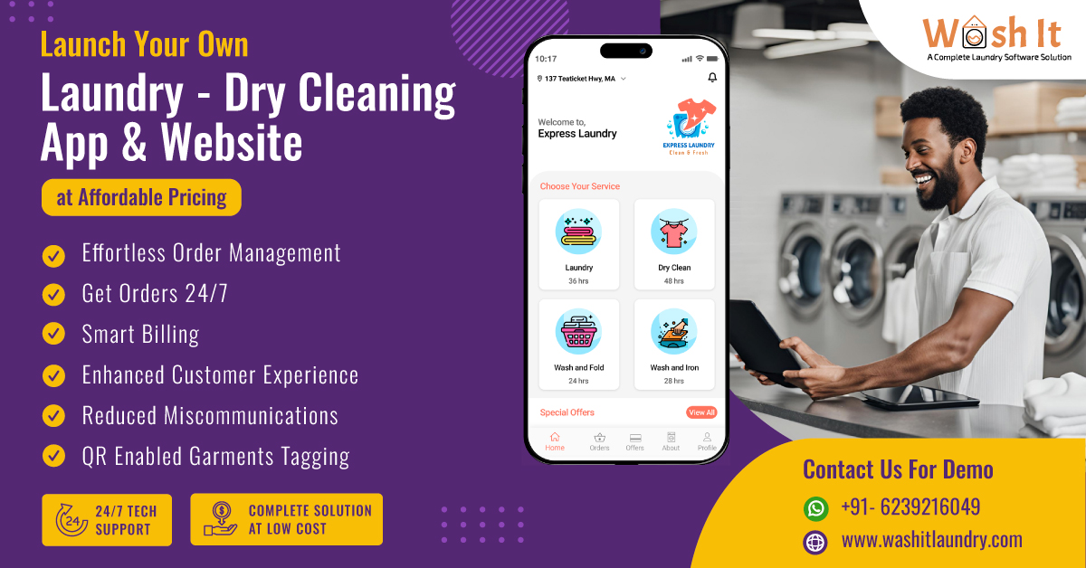 laundry software features